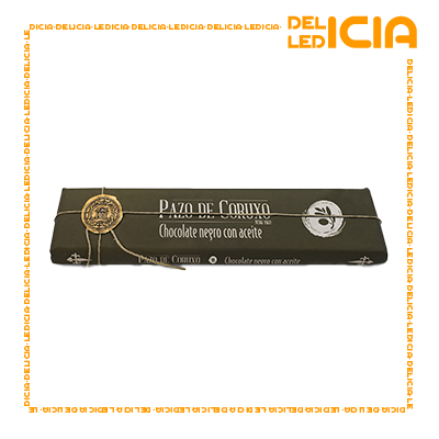 Chocolate Negro 52% con Aceite de Oliva Virgen Extra, Pazo de Coruxo  300grs
